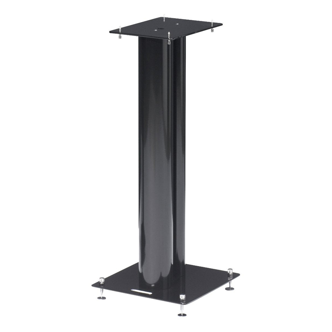 NorStone Stylum II Lautsprecherständer, Gestell aus Stahl, Höhe 60 cm, Schwarz