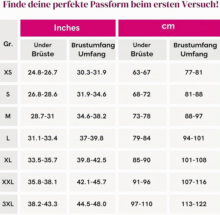 LIPOELASTIC® BRAPI Ideale Variante - Nahtlose elastische Cups L Beige, L Beige