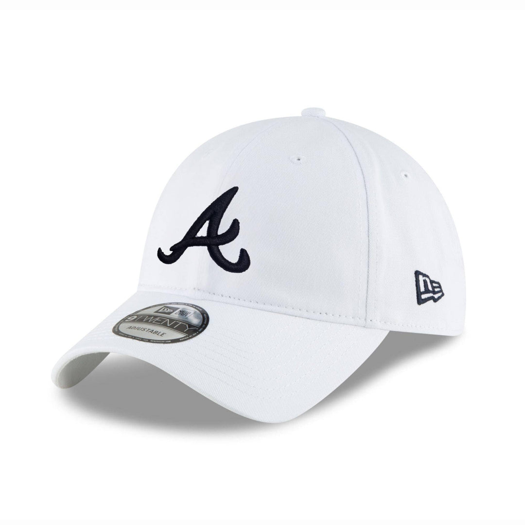 New Era 9Twenty Cap MLB Basecap Baseball Verstellbar Kappe #33-Braves-White-31675 Einheitsgrösse, #3