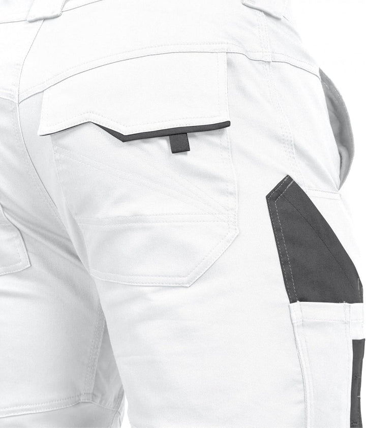 Leibwächter Kurzehose Short FLEXK Flex Line weiss-grau Grösse 64