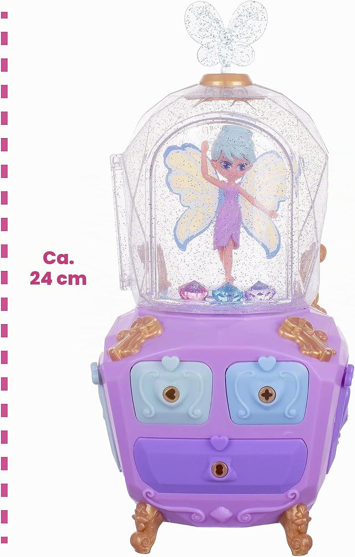 Funlockets 539 S21200 EA Secret Magic Fairy Jewellery Box, Pink