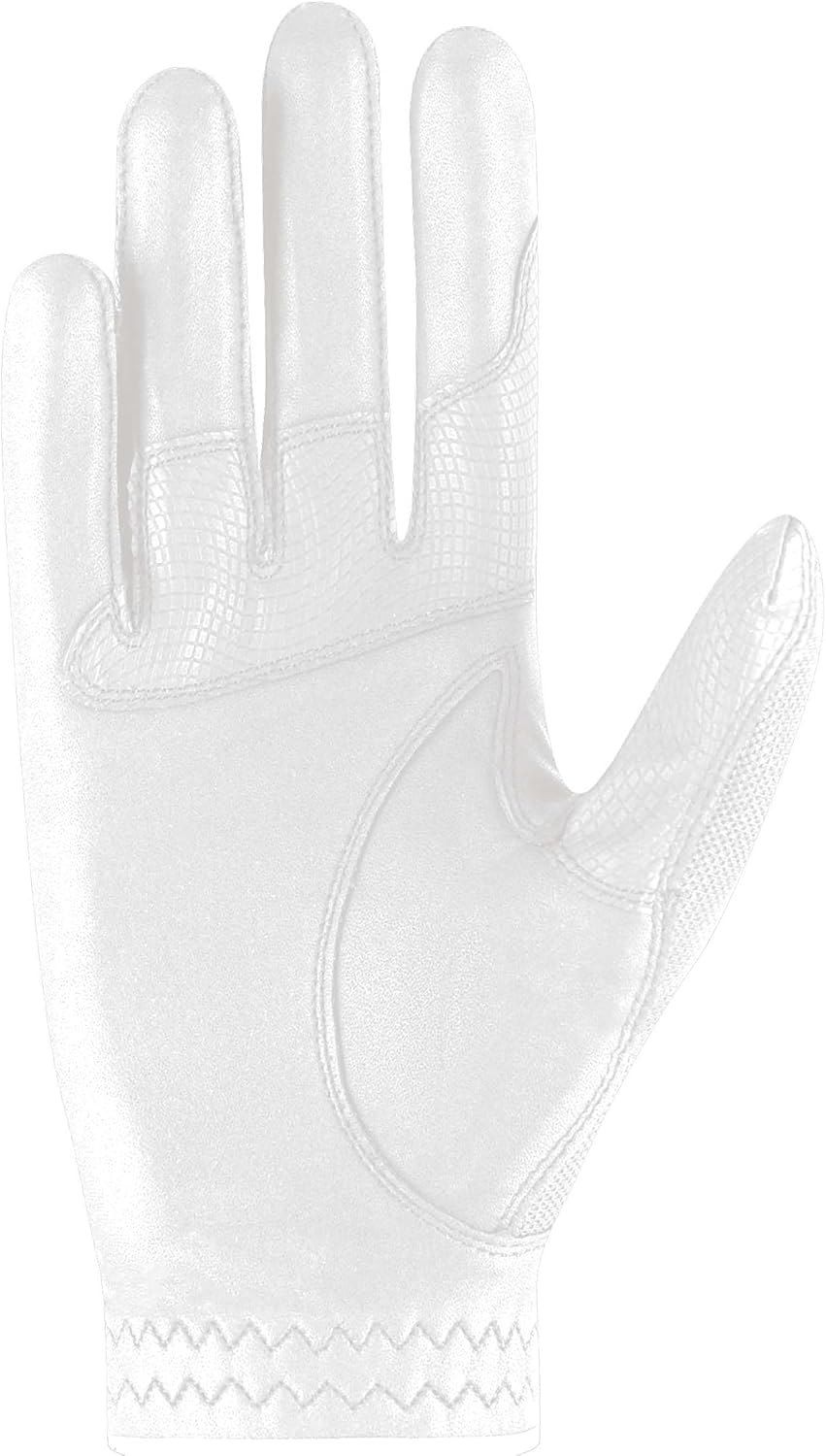 Roeckl Sports Reithandschuh Madrid, Turnier Sommer Handschuh, 7 Farben, Grösse 6-10.5 6 Weiss, 6 Wei