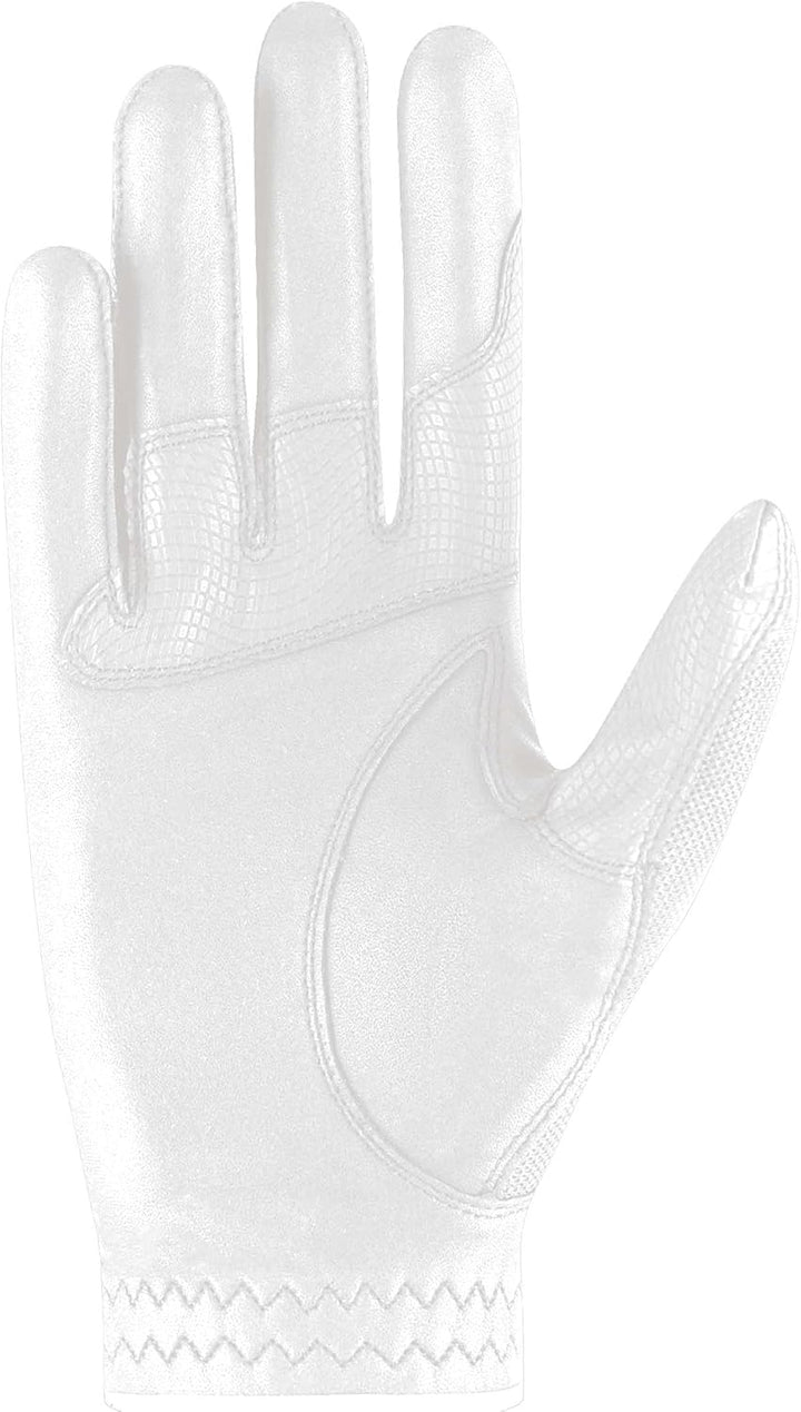 Roeckl Sports Reithandschuh Madrid, Turnier Sommer Handschuh, 7 Farben, Grösse 6-10.5 6 Weiss, 6 Wei