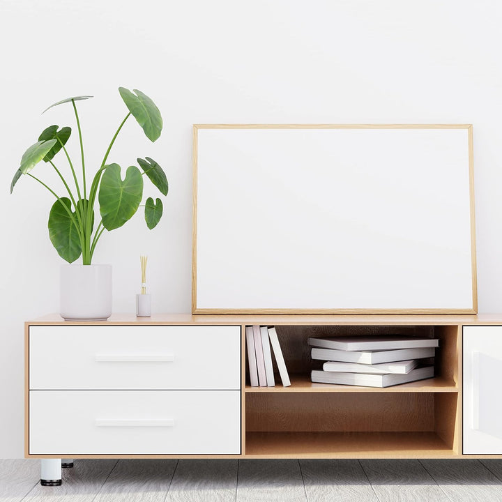 Stahlia 4er Set Möbelfüsse WEIss Schrankfüsse Möbelbeine verstellbar für Sideboard Kommode Sofa Bett