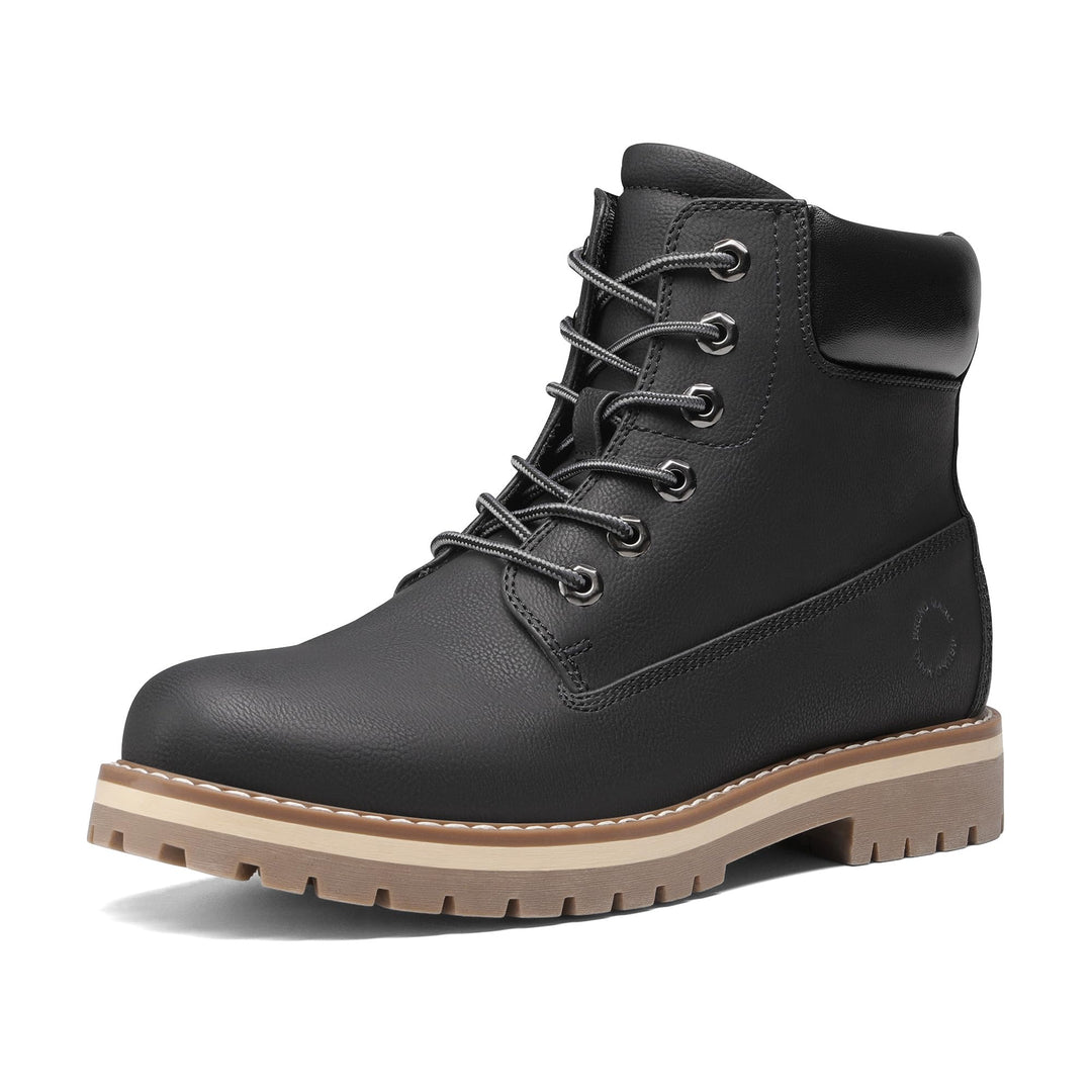 Bruno Marc Winterschuhe Herren Winterstiefel Jungs Warm Gefüttert Schneestiefeletten Kurzschaft Arbe