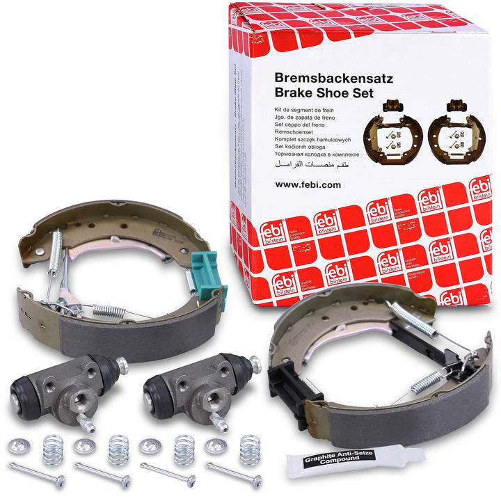 febi bilstein 37235 Bremsbackensatz mit Anbaumaterial , 1 Stück