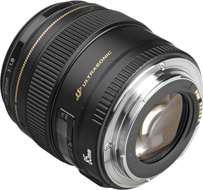 Canon EF 85mm F1.8 USM Objektiv (58mm Filtergewinde) schwarz Single, Single