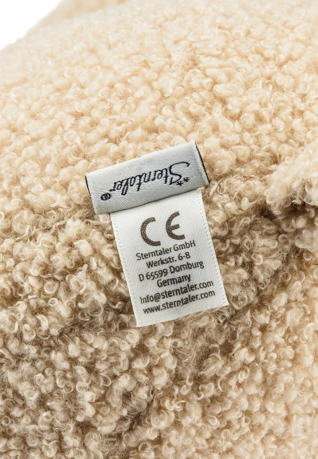 Sterntaler Kuscheltier L Schaf Flocke - Kuscheltier für Baby und Kinder aus weichem Boucle - Spielze