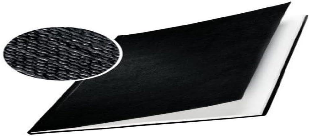Leitz Buchbindemappen A4 Hoch 15-35Bl. 10St. Schwarz, Schwarz