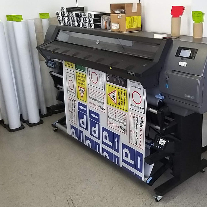 Melis Folienwerkstatt Schild - Parken verboten Wunschtext - 60x40cm | 3mm Aluverbund – S00020-T-A -2