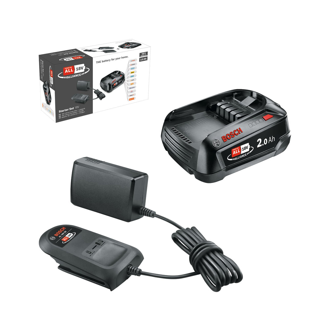 Bosch Home and Garden Bosch Home and Garden Bosch 18V Akku und Ladegerät 2.5Ah (18V Starter Set, POW
