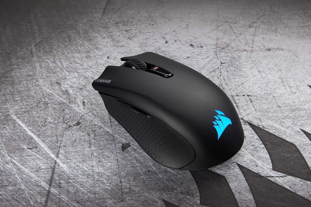 Corsair Harpoon Wireless RGB Lightweight FPS/MOBA Gaming Mouse - 10.000 DPI - 6 Programmierbare Tast
