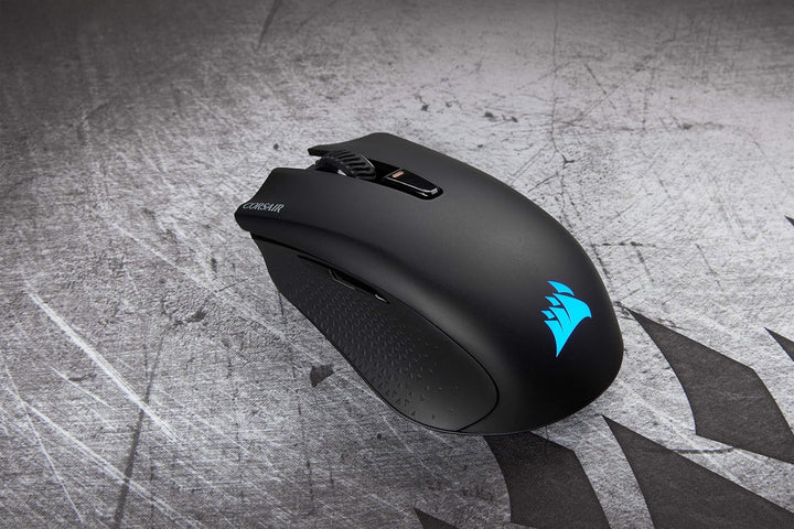 Corsair Harpoon Wireless RGB Lightweight FPS/MOBA Gaming Mouse - 10.000 DPI - 6 Programmierbare Tast