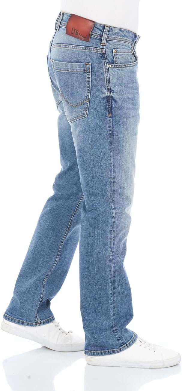 LTB Herren Jeans Hose PaulX Straight Fit Jeanshose Basic Baumwolle Denim Stretch Blau Schwarz w28 w2