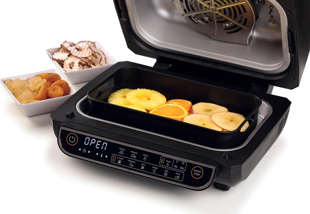 Ariete 4635 Air Fryer Grill, Luftfritteuse und Grill, Grillpfanne, 1700 W, Fassungsvermögen 8 l, Fri