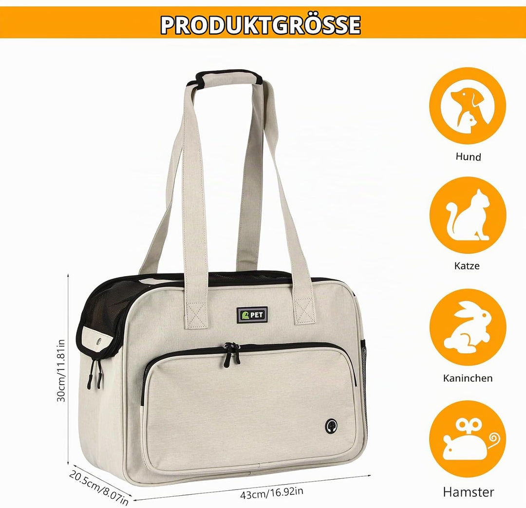 Hunde-Transportbox Tier Hundebox Transporttasche faltbar Hundetasche Haustier, Hundebox Auto Hundeta