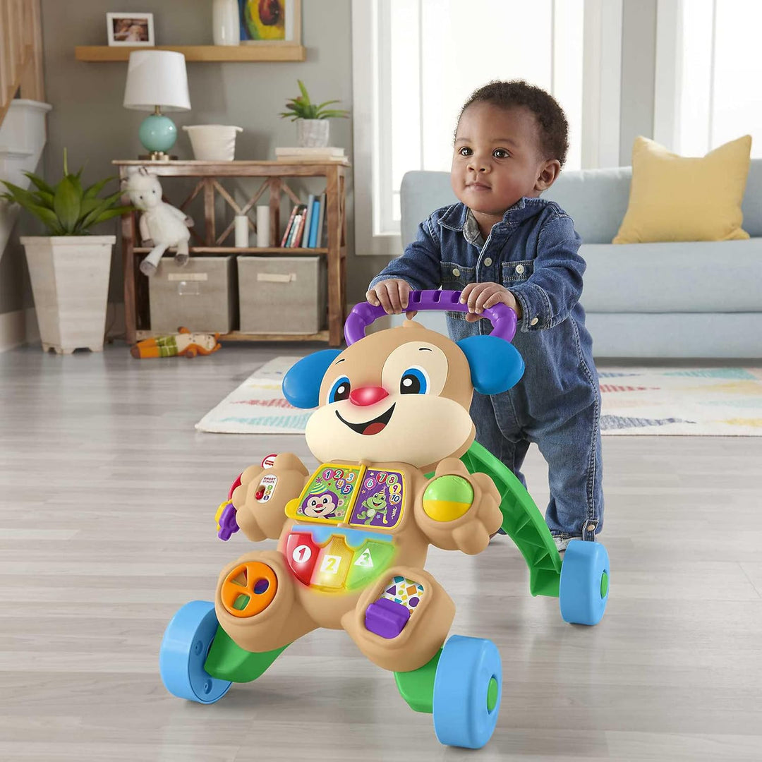 Fisher-Price Mattel FRC83 Fisher-Price Lernspass Hündchens Lauflernwagen Standard Verpackung