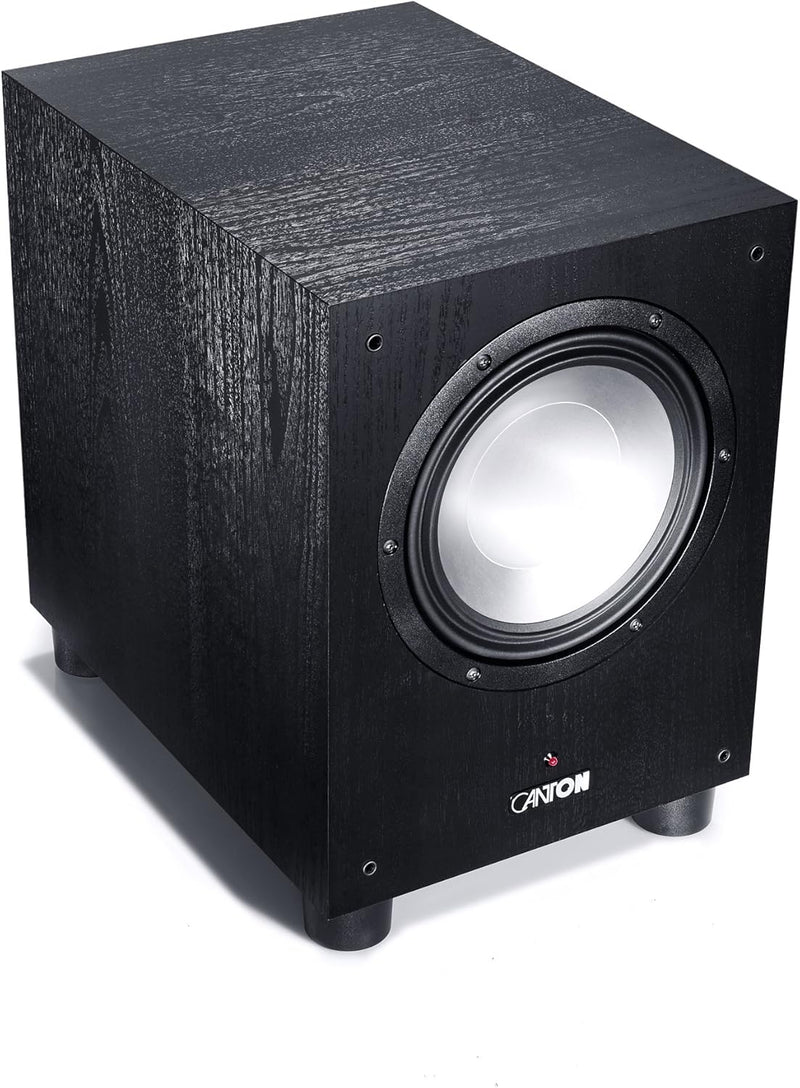 Canton Sub 8.3 Aktivsubwoofer (200/280 Watt) schwarz (Stück)