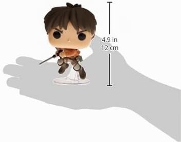 Funko Pop! Animation: Attack On Titan - Eren Jaeger Yeager - Vinyl-Sammelfigur - Geschenkidee - Offi