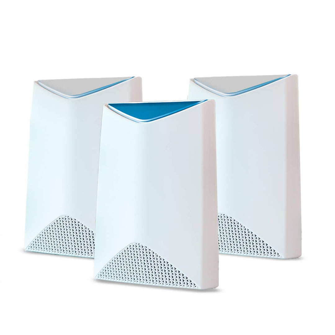 NETGEAR Pro SRK60B03 Mesh-System (Mesh-Router + 2x Satellit Mesh Repeater, 3 GBit/s Geschwindigkeit