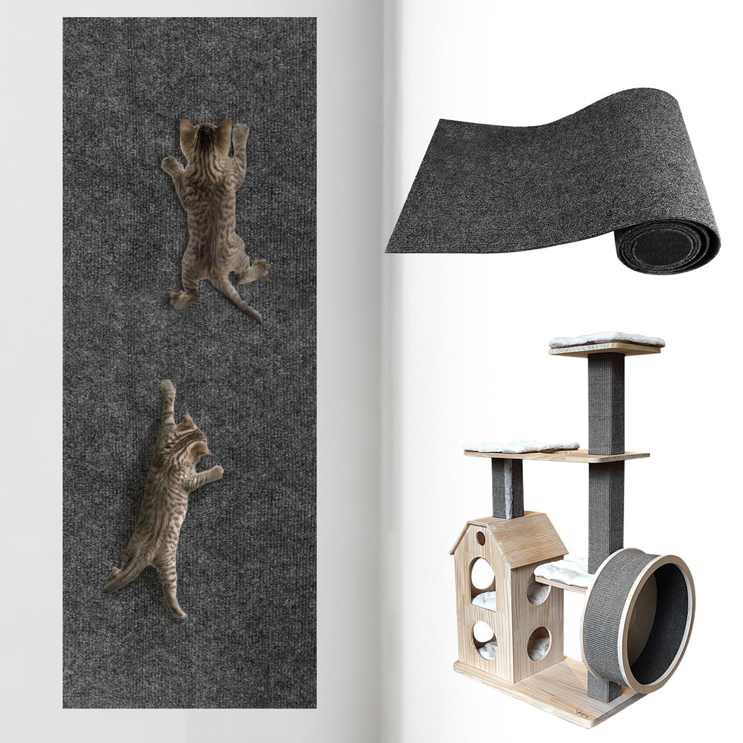 Selbstklebend Kratzbretter Katze Kratzteppich Katze Kratzmatte Katze Wand Teppich Katzen Kratzbrett