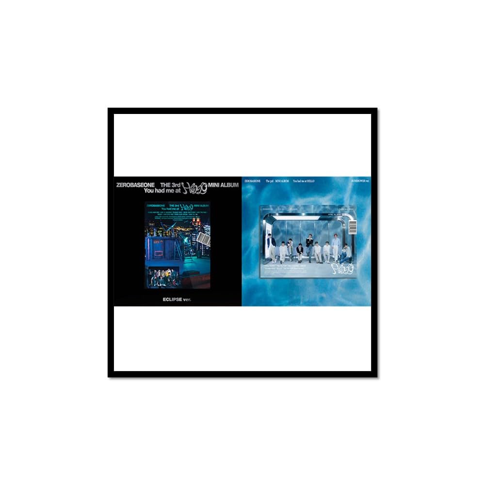 ZEROBASEONE You had me at Hello 3rd Mini Album ZB1 (Standard SUNSHOWER Version) Modern, Modern