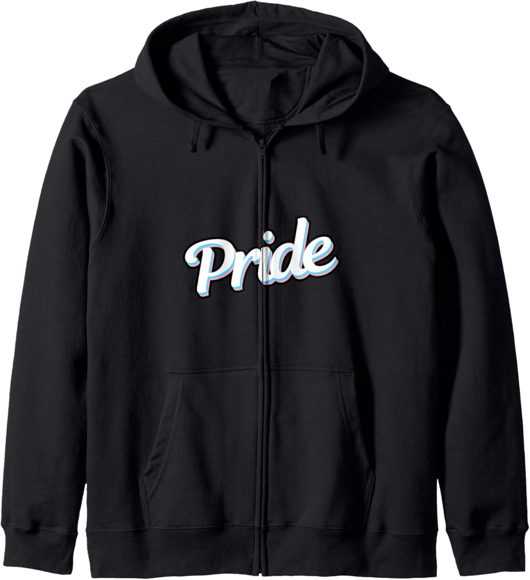 Trans Stolz Transexuelle LGBTQ Retro Subtile Stolz Flagge Kapuzenjacke