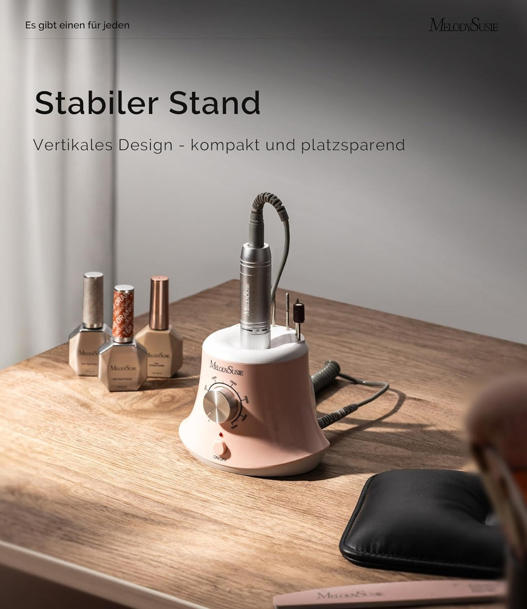 MelodySusie Elektrische Nagelfräser 30000 U/Min Professionelle Elektrische Nagelfeile Maniküre Pedik