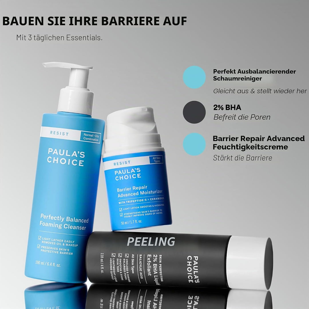 Paula'S Choice Anti-Aging Moisturizing Foaming Cleaner für Mischhaut und fettige Haut 190ml Weiss