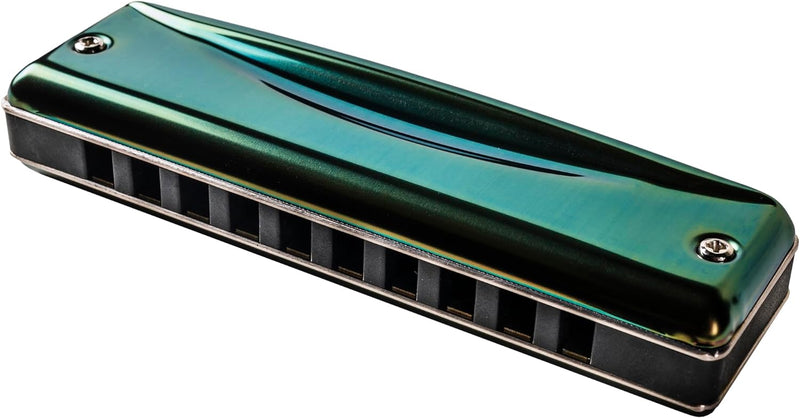 Suzuki Olive Diatonic Harmonica in the key of G, G