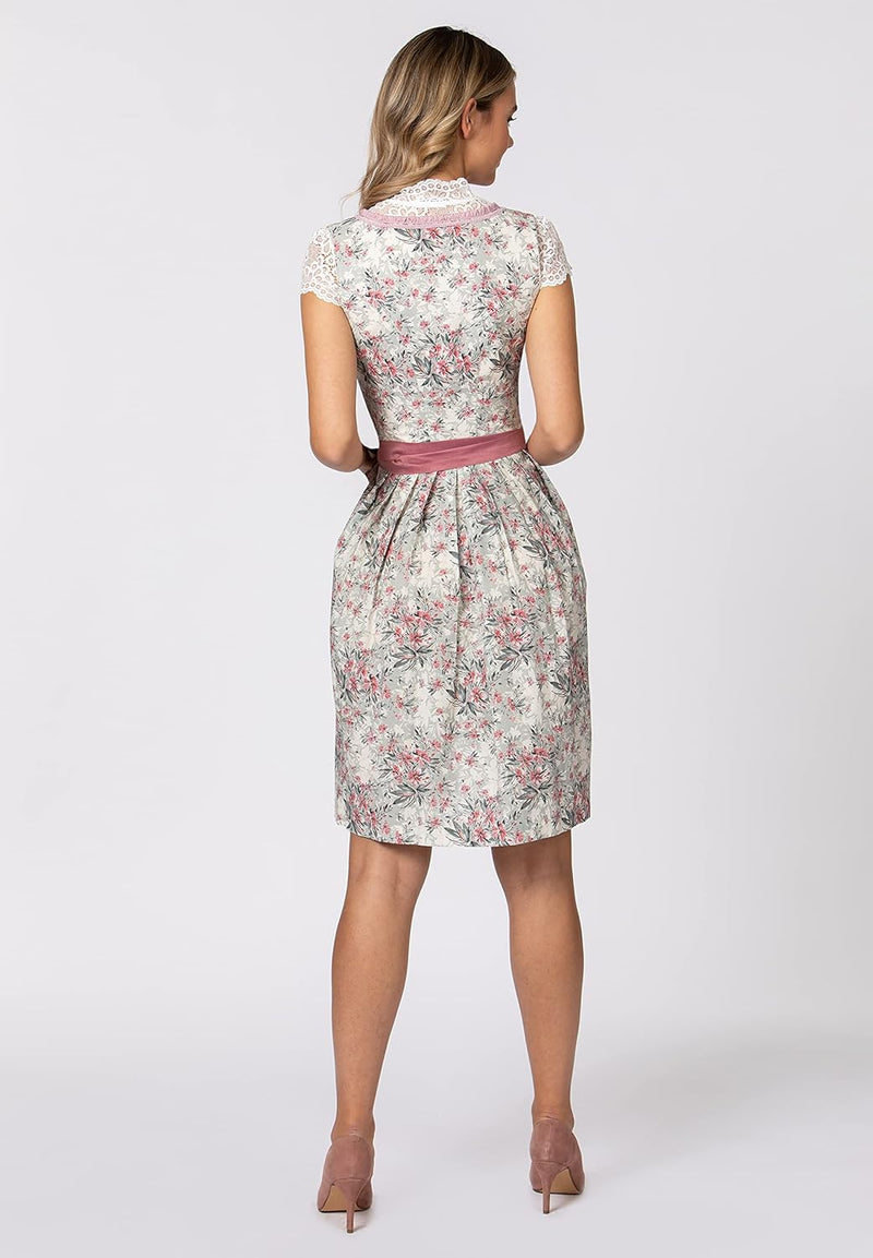 Stockerpoint Damen Dirndl Jolie Kleid für besondere Anlässe 38 Rosa, 38 Rosa