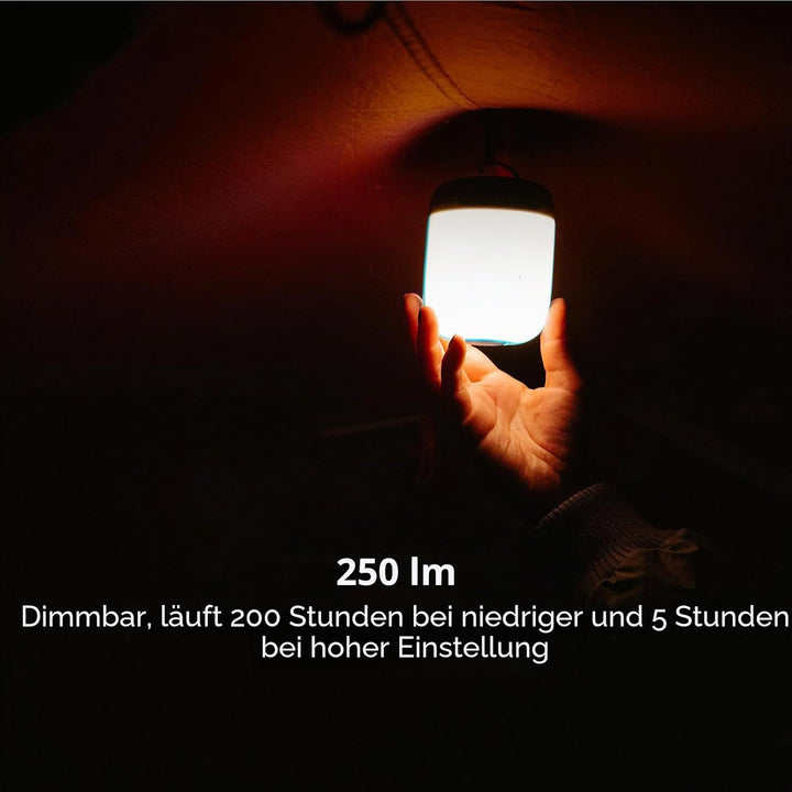BioLite AlpenGlow Outdoor Laterne u. Powerbank, versch. 250 lm, 250 lm