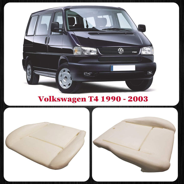 BREMER SITZBEZÜGE Schaum Sitz VW T4 Sitzpolster Schaumstoff & 15 Klammern Schaumpolster Sitzschaum 1
