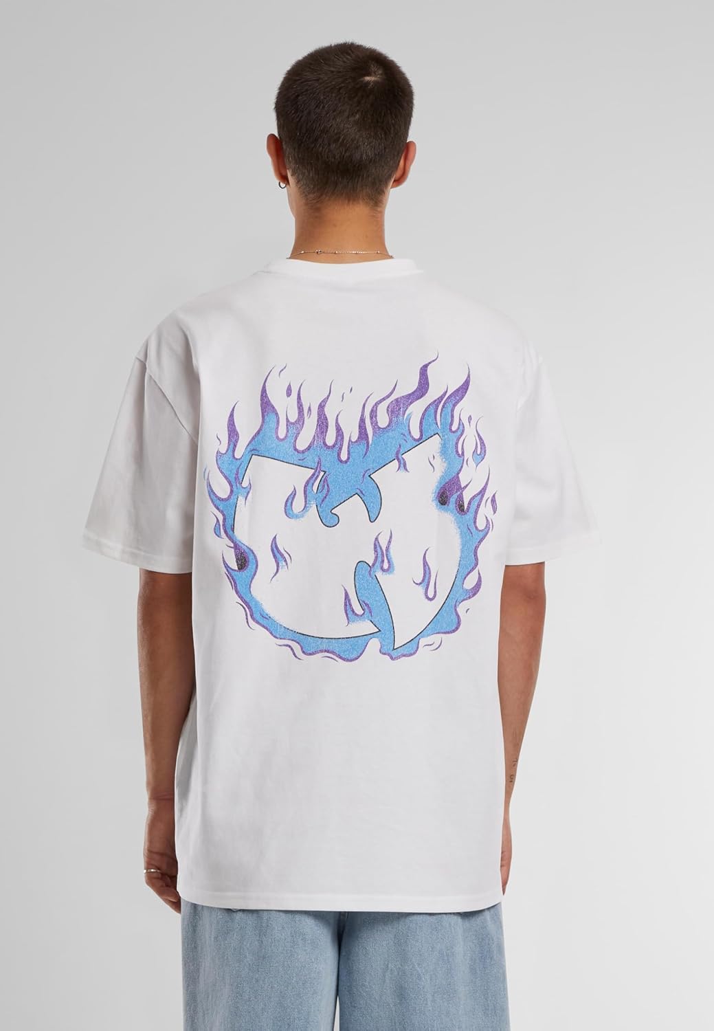 Mister Tee Herren Tang Clan Wu Cloud Oversize Tee T-Shirt XS Weiss, XS Weiss