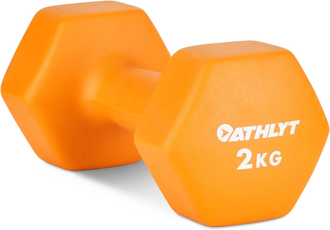Athlyt - Neopren hanteln gewichte 2 x 2 kg, 2 x 2 kg