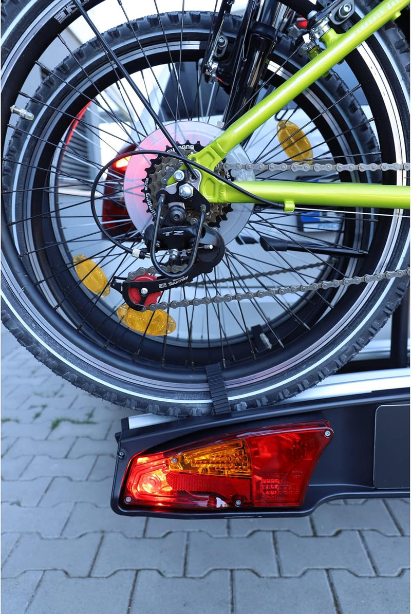 cartrend Fahrradträger für Anhängerkupplung, Erweiterung für Alu Active Modell 11116, für den Transp