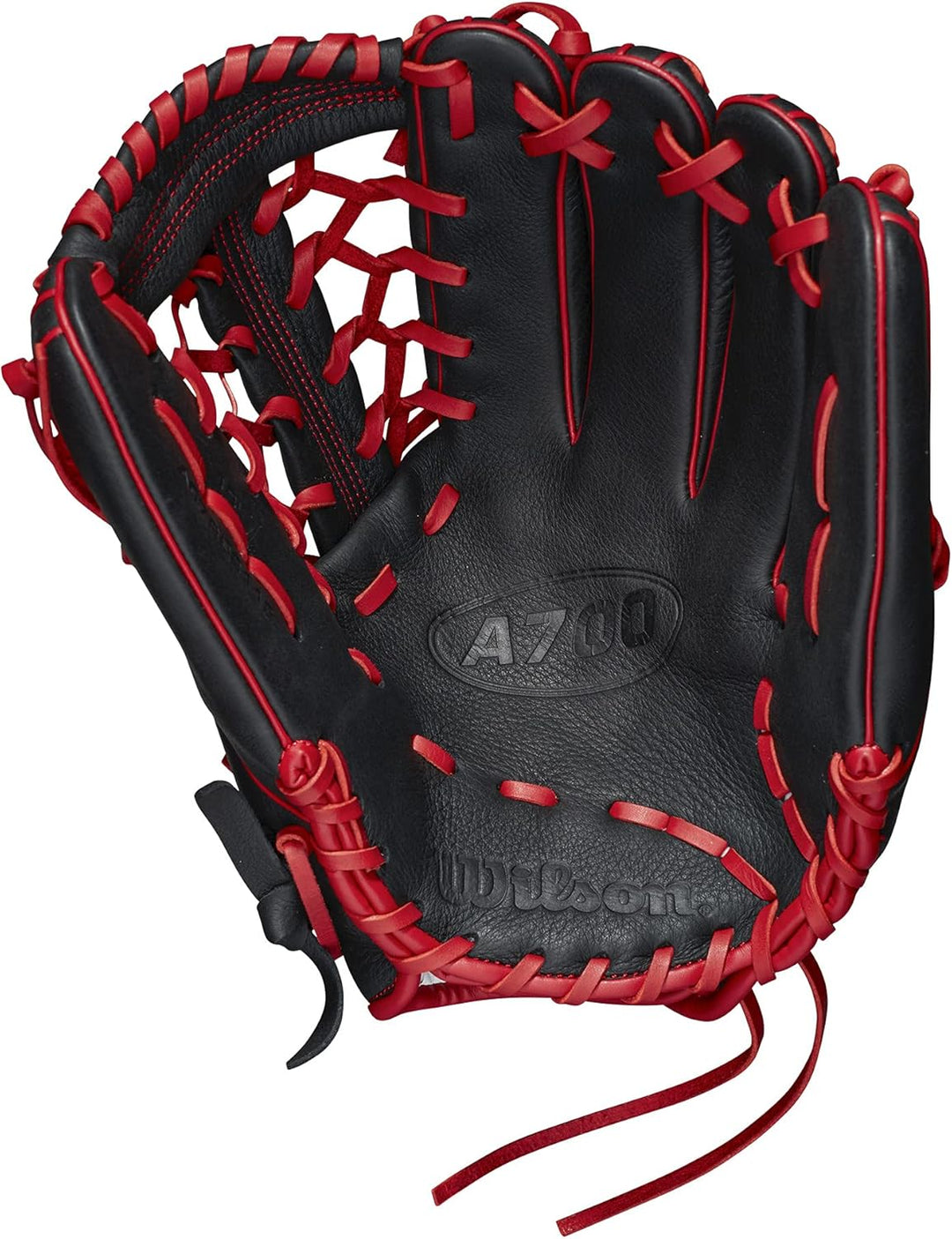 WILSON 2022 A700 Jugend-Baseball-Handschuh Outfield 12" Linke Hand Wurf, Outfield 12" Linke Hand Wur