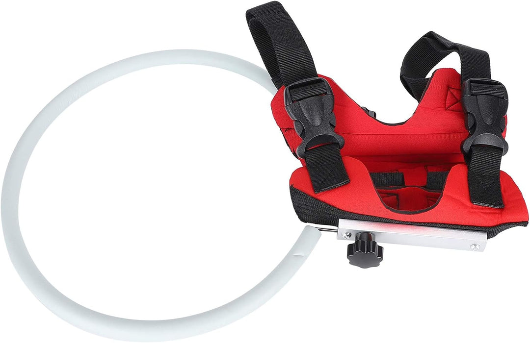 Redxiao~ 【𝐅𝐫𝐮𝐡𝐥𝐢𝐧𝐠 𝐕𝐞𝐫𝐤𝐚𝐮𝐟】 Blind Dog Harness Weste, Blind Dog Anti-Collision Ring, rote Farbe Leich