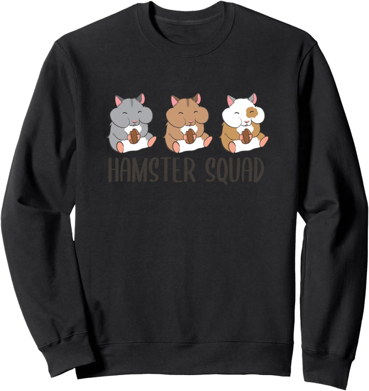 Hamster Squad Lustiger Hamster Team Sweatshirt