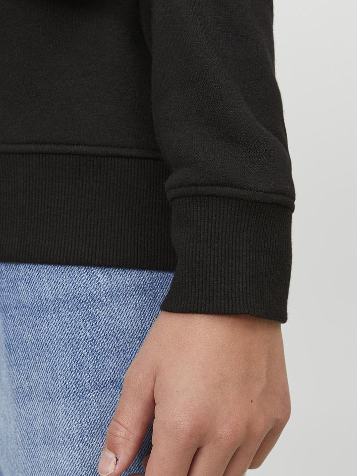 JACK & JONES Boy Kapuzenpullover Logo Kapuzenpullover Junior 140 Schwarz, 140 Schwarz