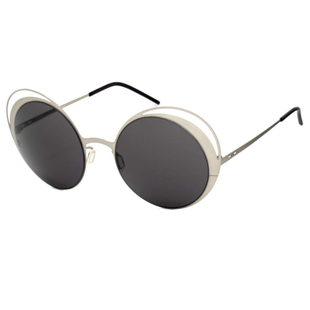 Italia Independent Damen 0220-075-075 Sonnenbrille, Grau (Gris), 53.0