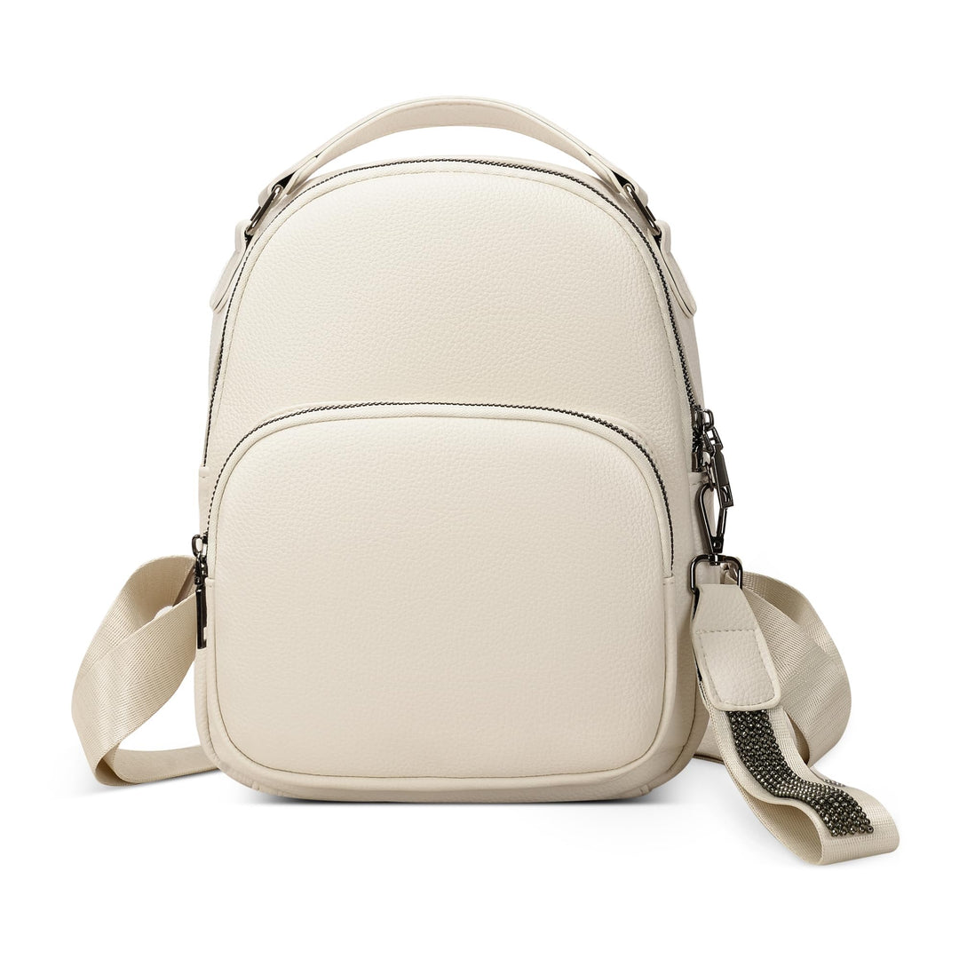 DIRRONA Damen Rucksack Damentasche Klein Cityrucksack Elegant Damen Umhängetasche Travel Lässig Schu