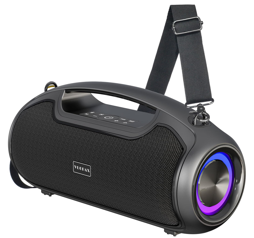Bluetooth Lautsprecher, Tragbare Musikbox Bluetooth 5.3 mit 2 * Subwoofer,200W Spitzenleistung/Bass