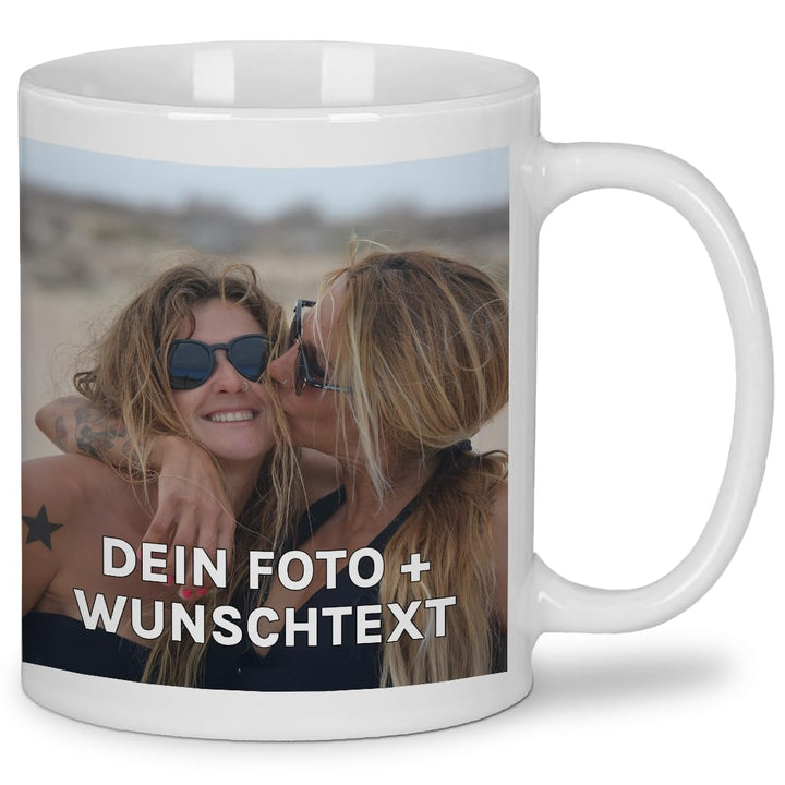 Personalisierte Tasse | personalisiert mit Foto oder Text | Tasse mit Bild | Geschenkidee | Fototass