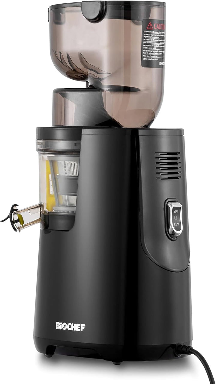 BioChef Atlas Whole Slow Juicer - Für ganze Früchte/Entsafter / 250W / mit dualem breitem Einfüllsys