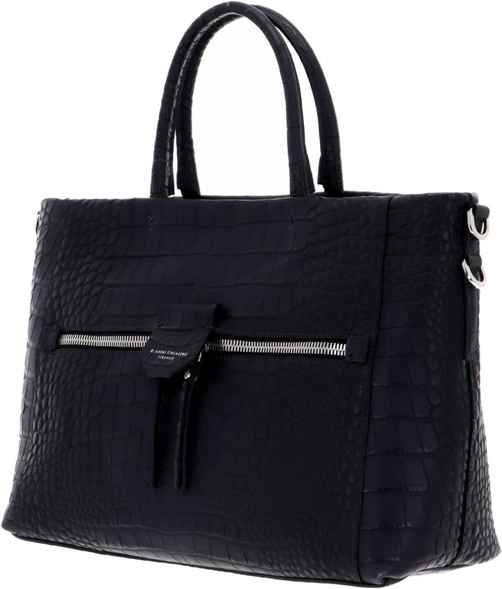 GIANNI CHIARINI Borsa Pellle Shoulderbag M Blue Wizard