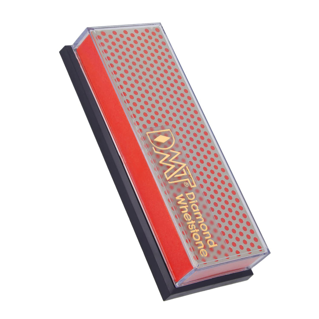 DMT Diamond Whetstone Wetzstein – fein mit Plastikbox, 15,2 cm / 6 Zoll, 1 Stück, W6FP
