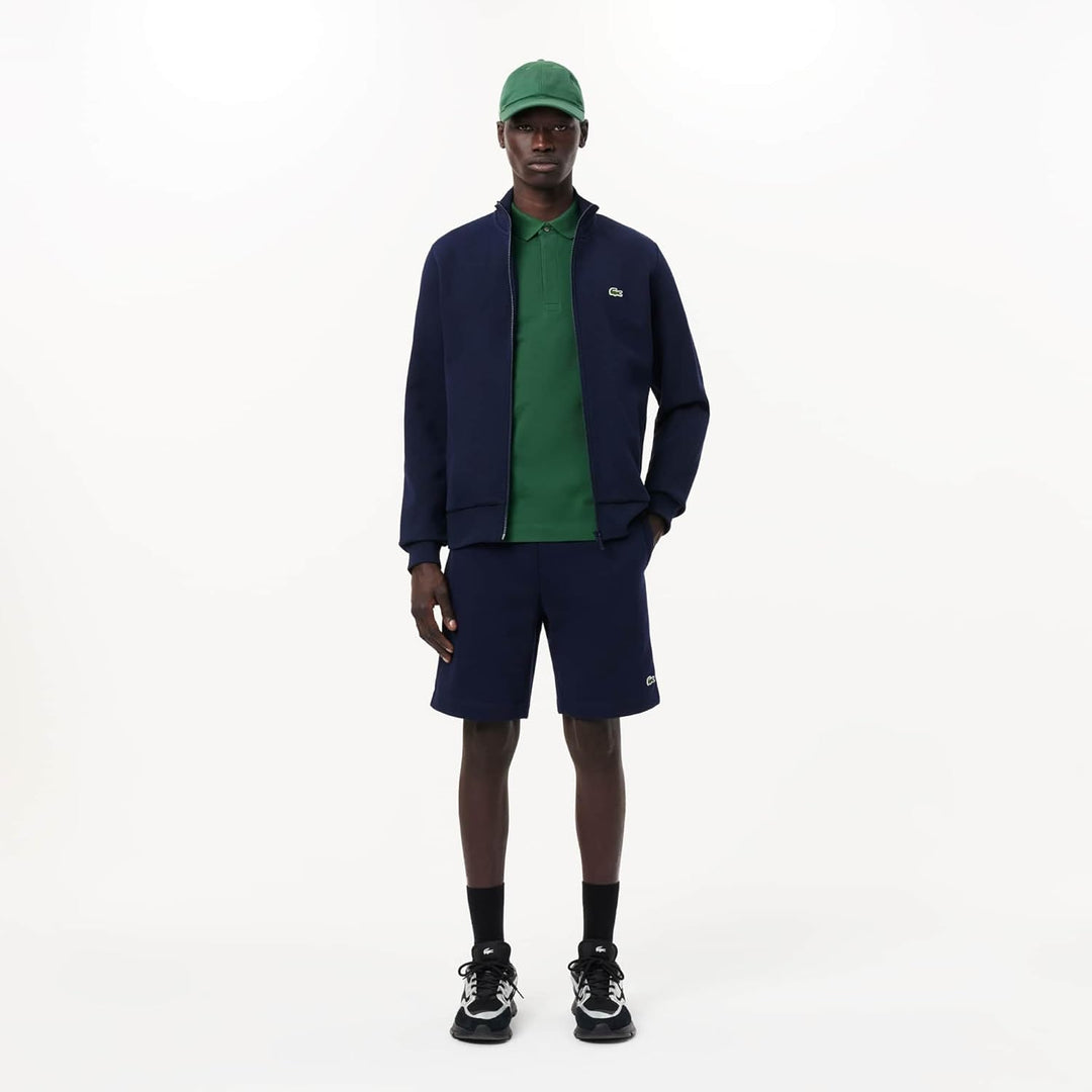 Lacoste Herren Kurze Trainingshose GH9627, Männer Sportshorts,Freizeithose,Regular Fit XXS Azul (Mar