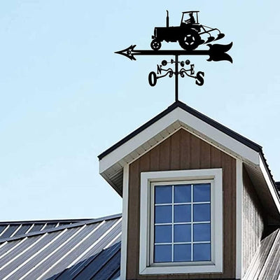 Cabilock Gartenpflock Aus Metall Wetterfahne Metall Weathervane Windrichtung Weather Vane Für Outdoo