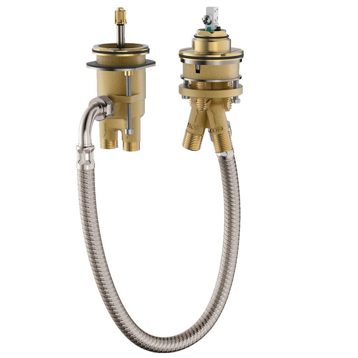 hansgrohe Grundkörper, 2-Loch Wannenrandarmatur Einhebelmischer, Zubehör, Mehrfarbig